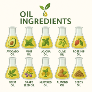 oil Ingredients Hair Kair